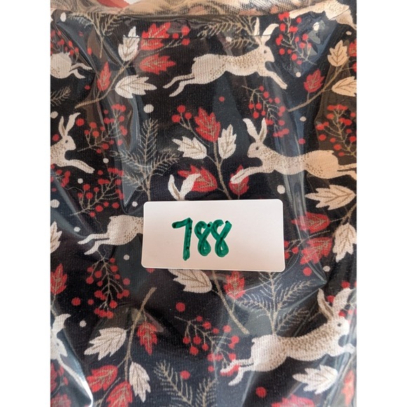 Boden Penny Rabbit Floral Print Retro Mod Dress Black Size 4L Whimsical Preppy - Picture 12 of 13